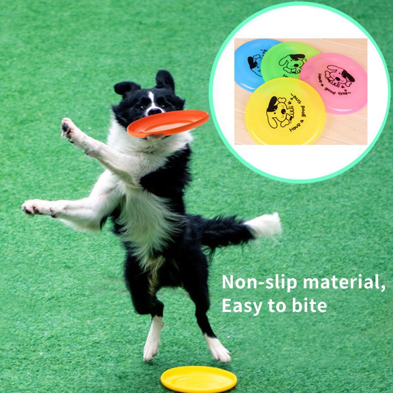 Silicone Flying Saucer Funny Pets Dog Cat Toy Dog Game Flying Discs Resistant Chew Puppy Training Interactive Pet Supplies - 2