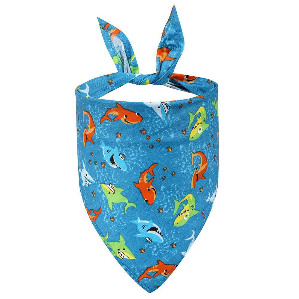 New Pet Triangle Summer Fruit Dog Saliva Towel - 6