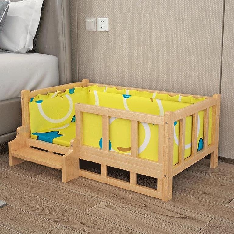 Bed Summer Wooden Wooden Bed Pet Dog Bed - 4