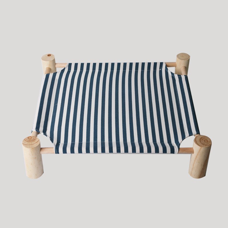 Removable And Washable Solid Wood Pet Dog Bed - 6