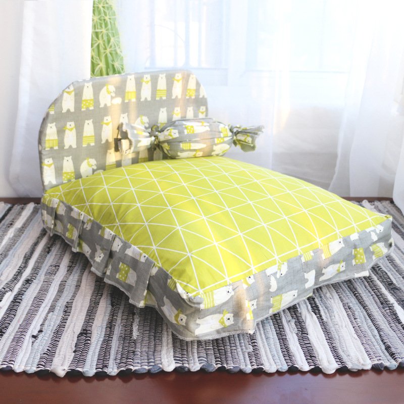 Teddy small dog pet bed - 6