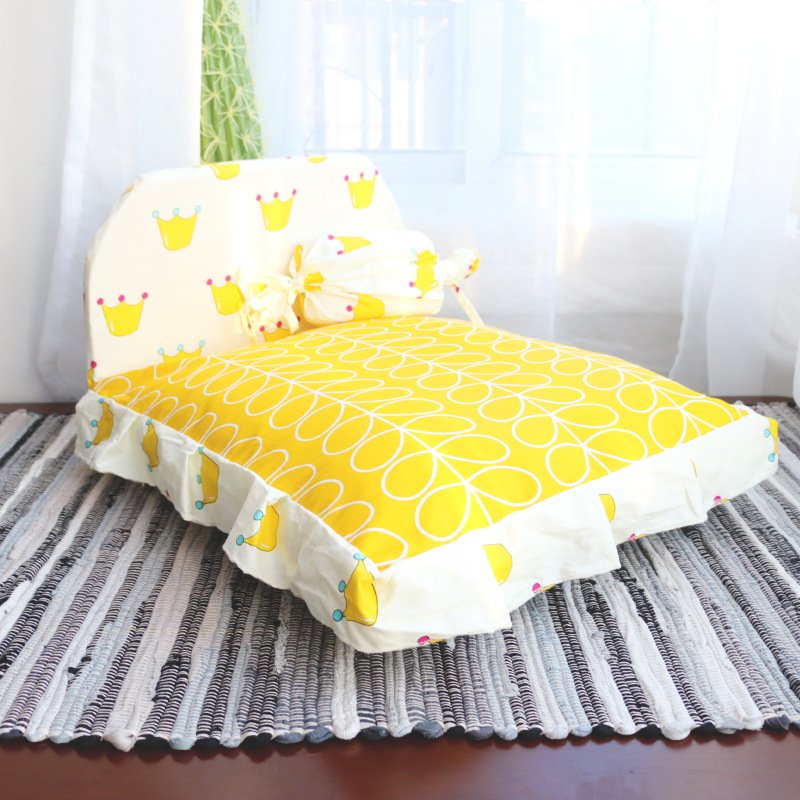 Teddy small dog pet bed - 5