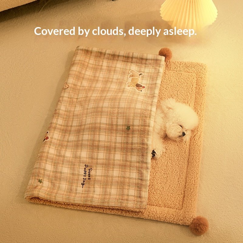 Thickened Pet Blanket All-season Universal For Teddy Dogs - 3