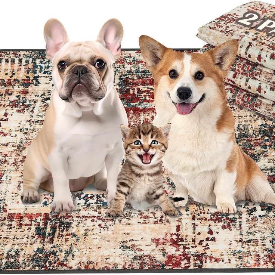 Cross-bord Stain-resistant And Easy To Clean Sofa And Coffee Table Rug Urine-proof Mat For Cats And Dogs - 3