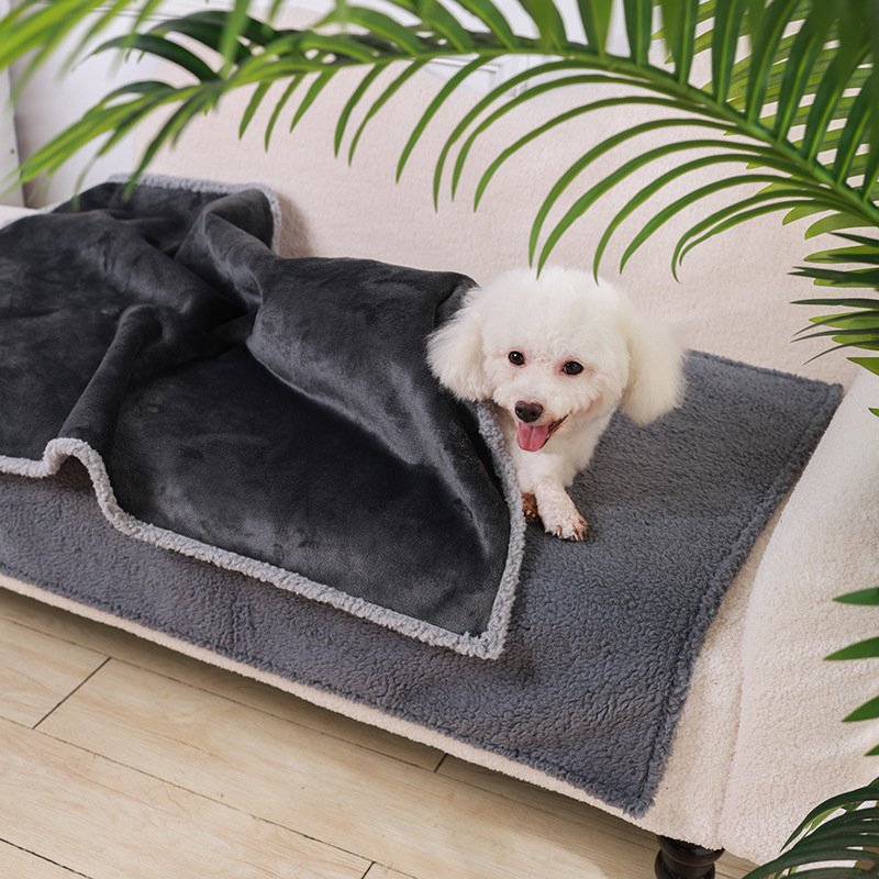 Flannel Fleece Composite Thickened Pet Pad - 3