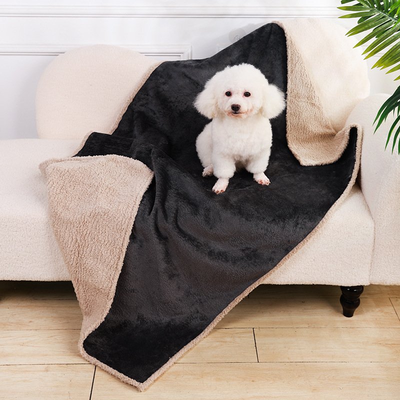 Flannel Fleece Composite Thickened Pet Pad - 2