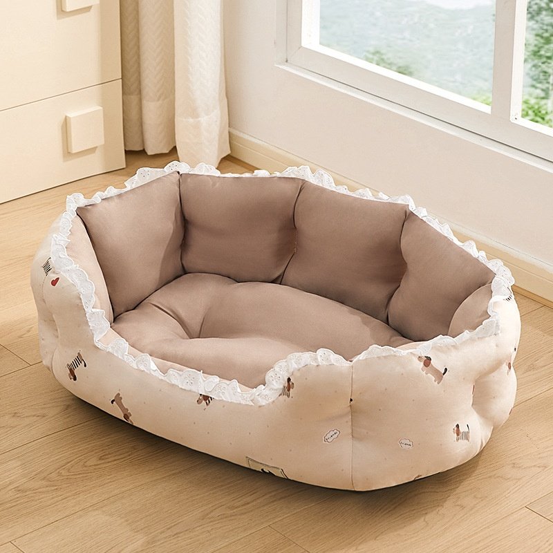 Semi-enclosed Pet Kennel For Small Dogs In All Seasons Of Summer - 7