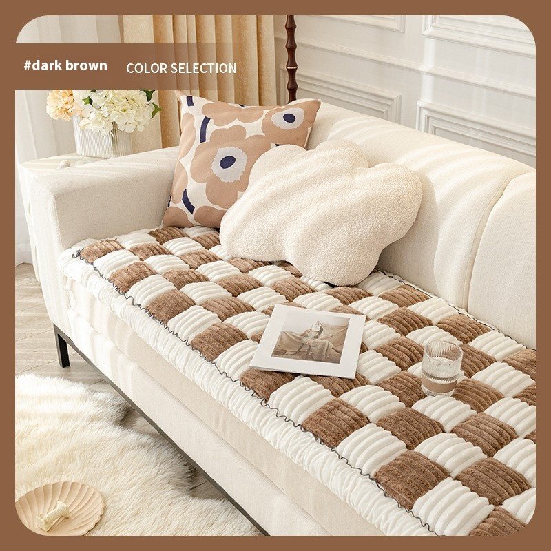 Pet Chessboard Grid Kennel Pad Autumn And Winter Warm Square - 8