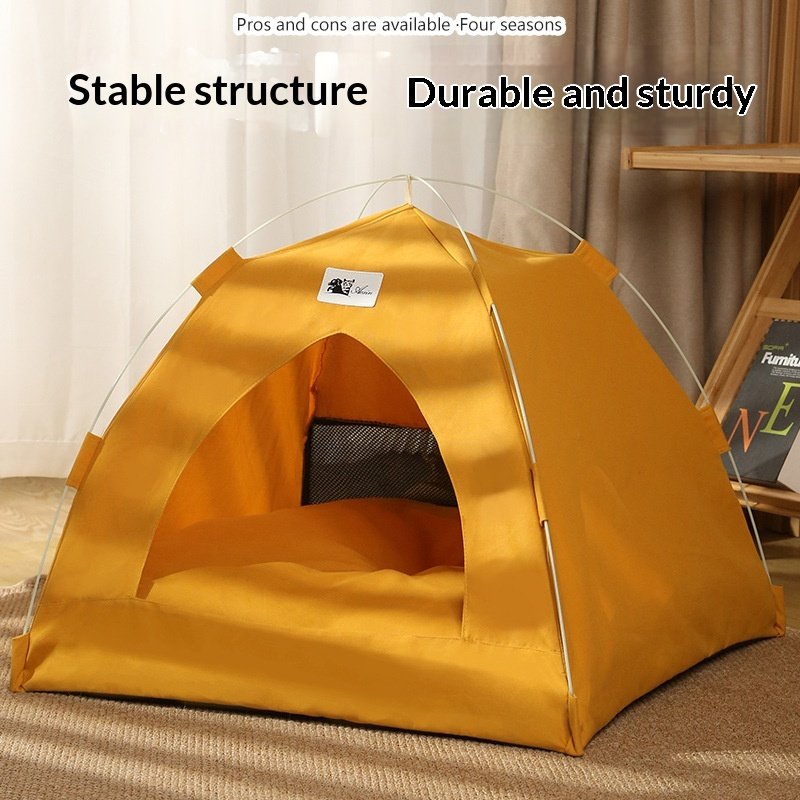 Removable Portable Foldable Outdoor Sunshade Cat Tent Dog Tent - 2