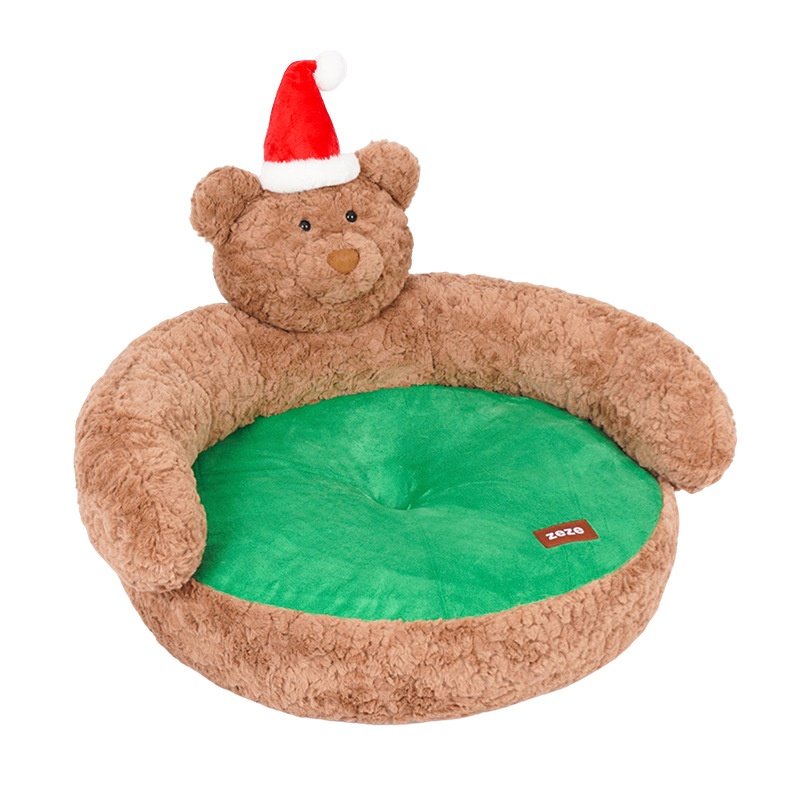 Pet Sofa Zeze Open Cat Nest Warm Cat Bed - 2