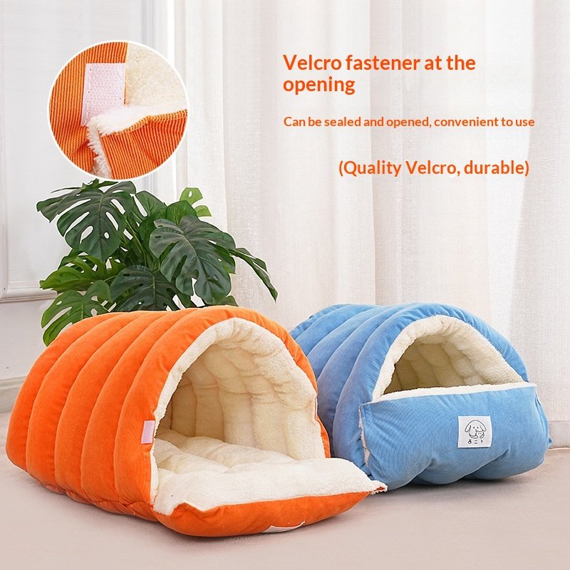 Three Dimensional Fenced Cat Bed Winter Proof Thickened For Warmth - 3