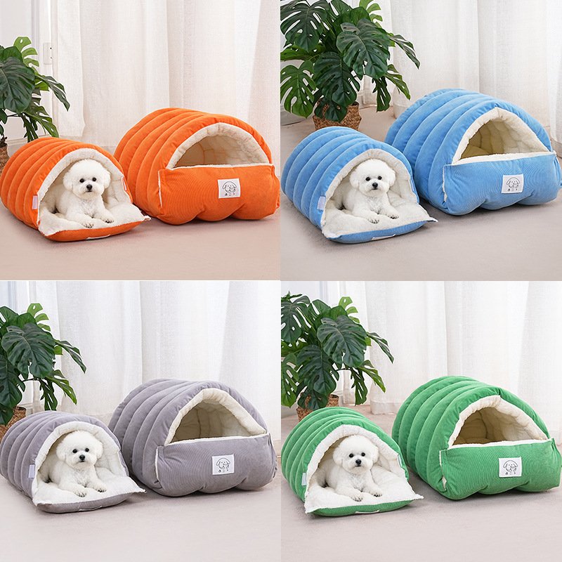 Three Dimensional Fenced Cat Bed Winter Proof Thickened For Warmth - 4