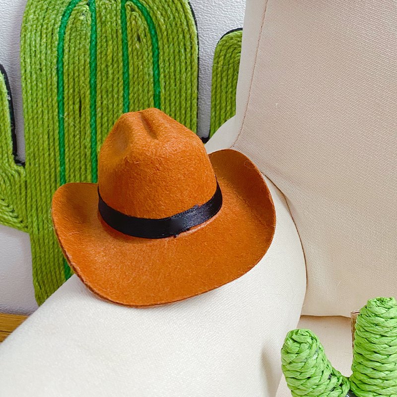 Cat Decorative Hat Pet Headwear Western - 5