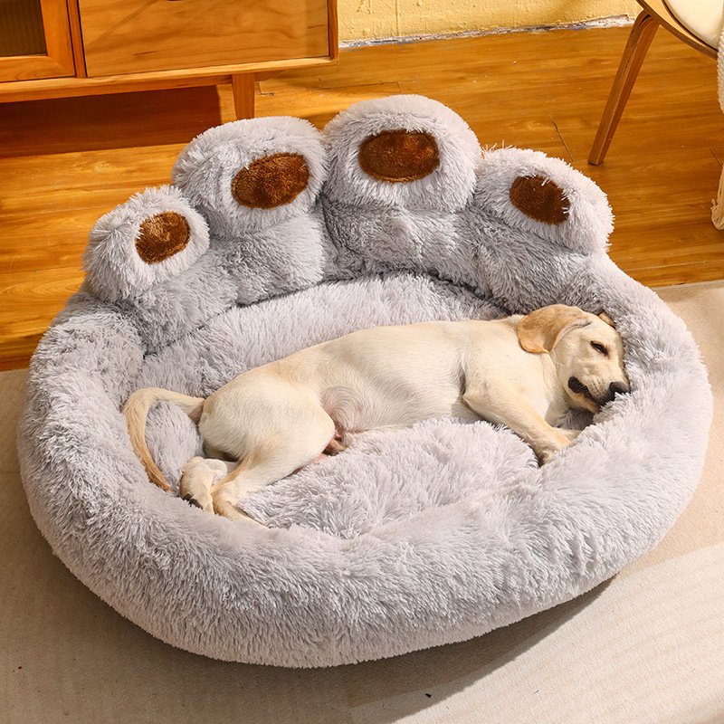 Kennel Warm Medium Large Dog Corgi Golden Retriever Bed Fleece-lined Sofa Mattress - 10