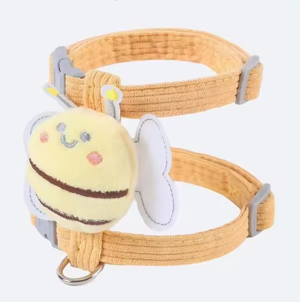 Kitten Harness Vest With Wing Decoration, Strap Set For Cats And Small Dogs, Adjustable Pet Cat Harness Accessories - 8