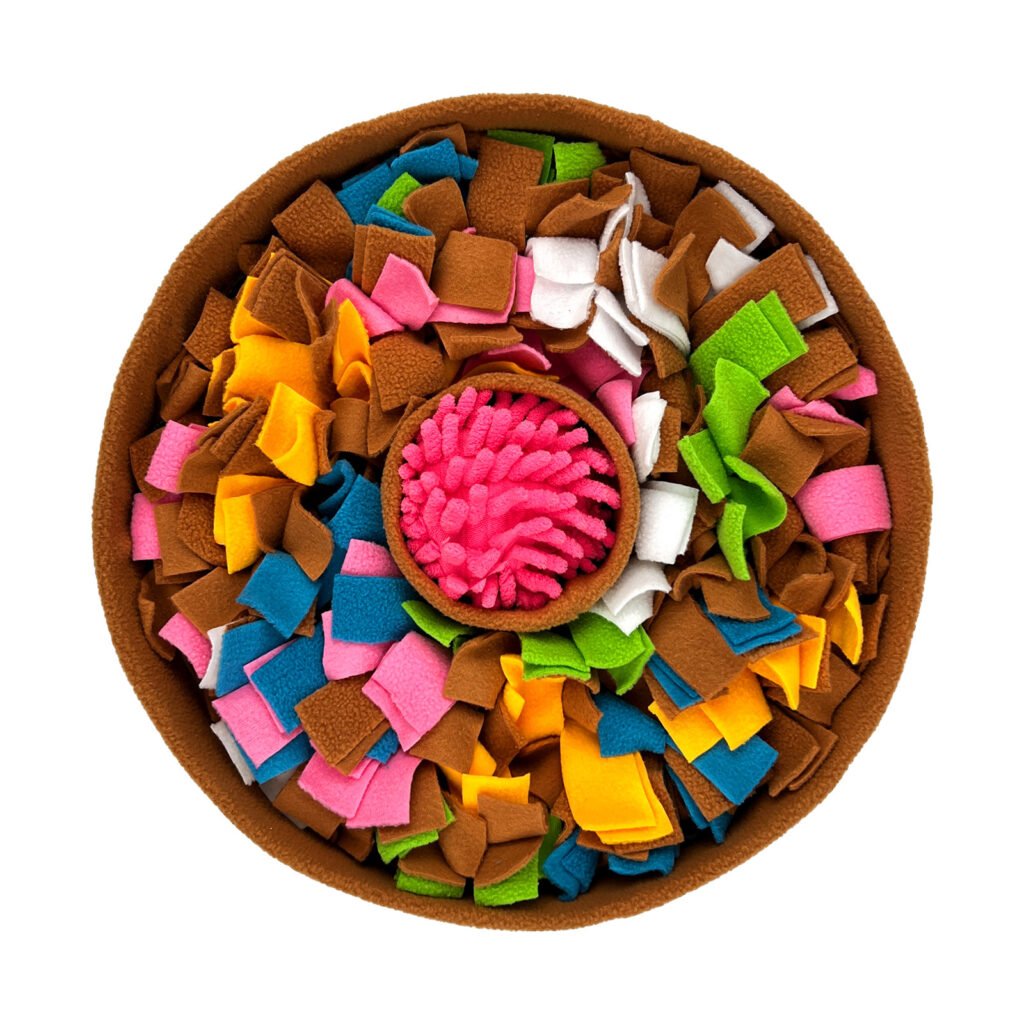 Pet Smell Puzzle Food Hiding Decompression Toy Mat - 3
