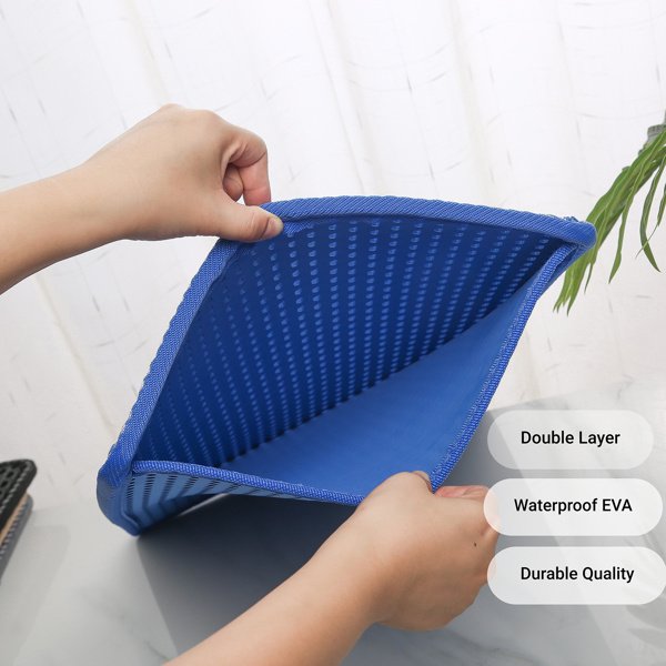 Double-layer Rice Cat Litter Mat - 4