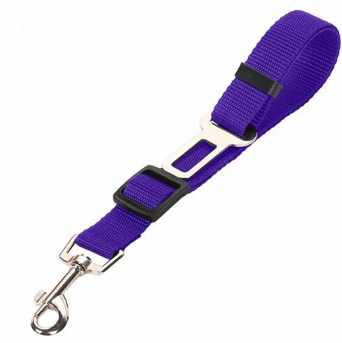 High Quality Durable Pet Cat Dog Vehicle Leash Nylon Adjustable Car Seat Dog Safety Belt Pet Leashes - 7