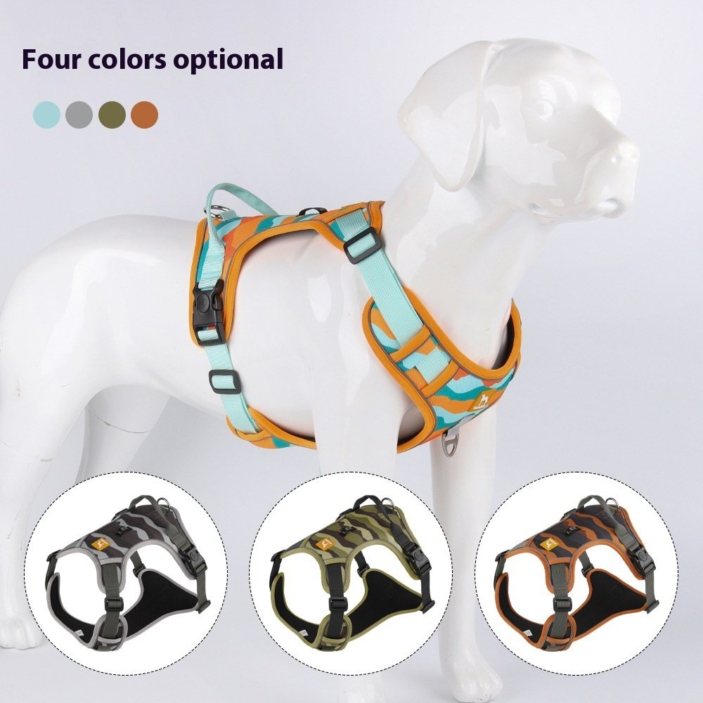 Dog Chest And Back Reflective Commuter Hand Holding Rope - 4