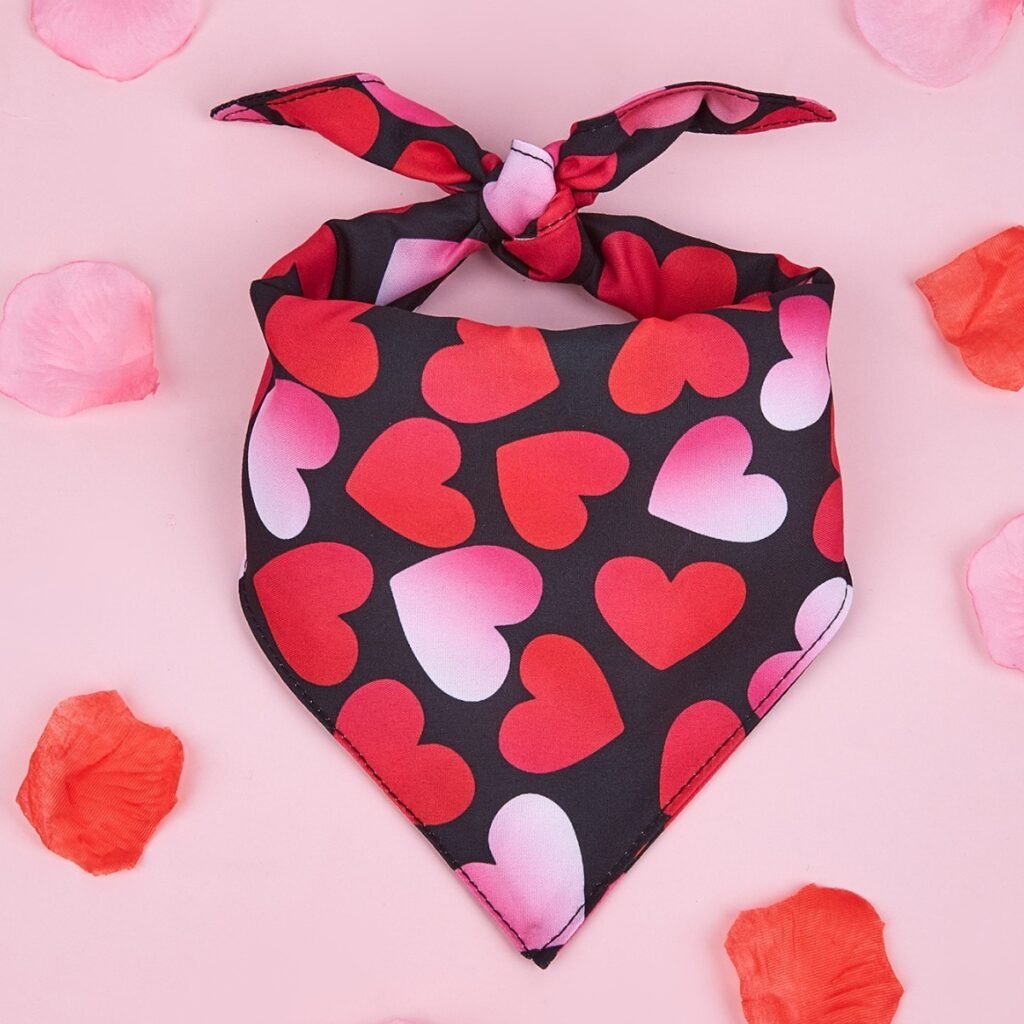 Pet Dog Printing Accessories Scarf Saliva Towel - 3