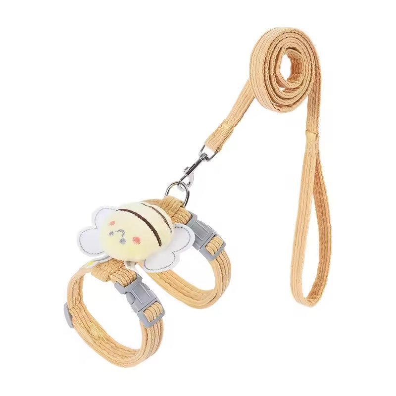 Kitten Harness Vest With Wing Decoration, Strap Set For Cats And Small Dogs, Adjustable Pet Cat Harness Accessories - 10