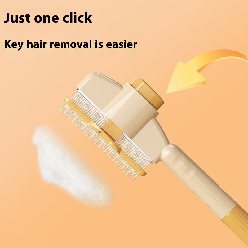 Professional Pet Comb For Dogs And Cats With Release Button Flea Cat Combs For Cats And Dogs – Easy To Use And Durable Grooming Tool Pet Products - 2