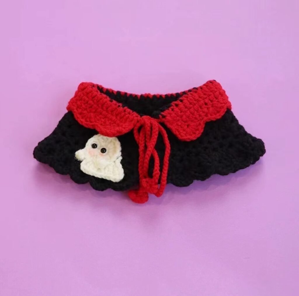 Dogs And Cats Triangle Wool Scarf Scarf - 6