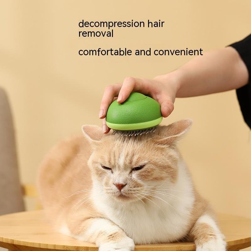Cat Brush Hair Remover Cleaning Avocado Shaped Dog Grooming Tool Pet Combs Brush Stainless Steel Needle Pet Cleaning Care - 6