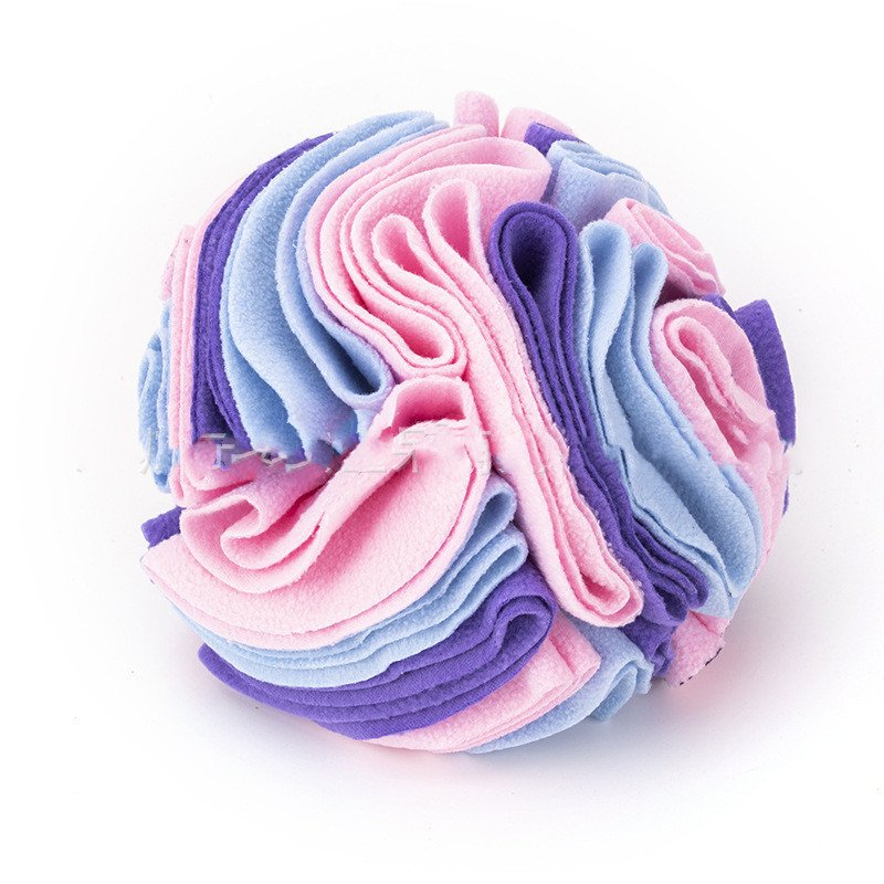 Dog Sniffing Training Blanket Snuffle Ball Mat Detachable Pads Puzzle Toy Pet Supplies For Dogs Cats - 8