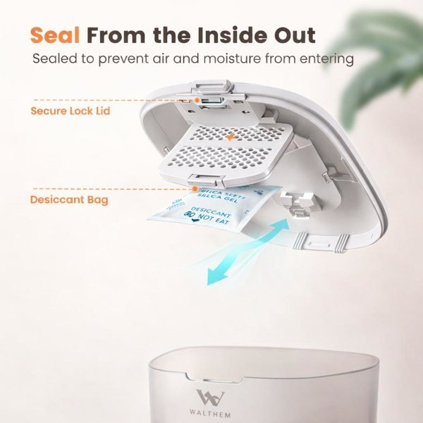 Smart Pet Feeder 3L Automatic Food Dispenser For Cats, Dogs Small Pets Indoor, Timed And Quantitative Dry Food Cat Feeder Kibble, Feeding - 3