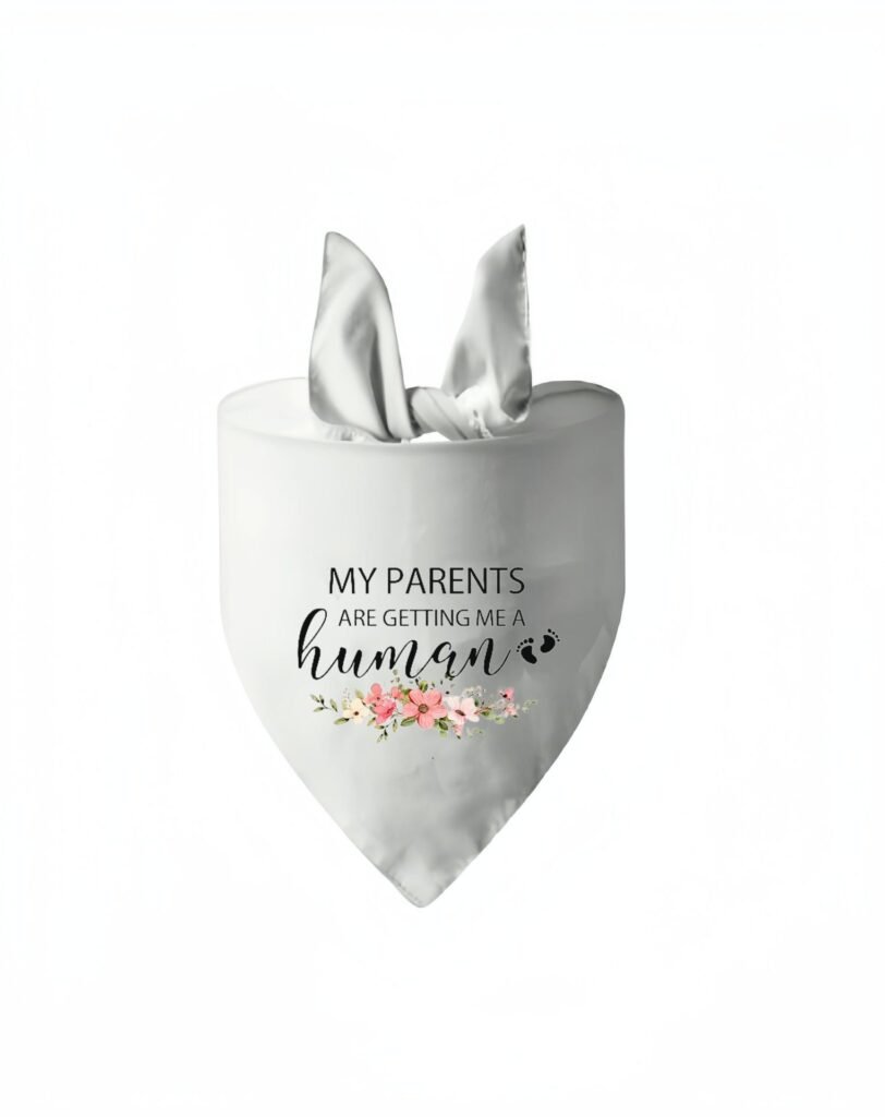 Wedding Pet Dog Triangular Binder - 5