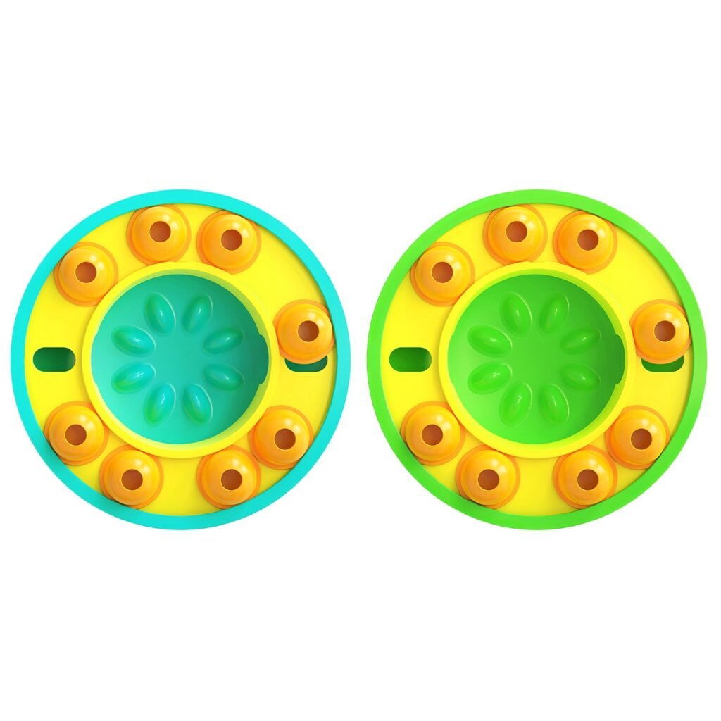 1Pc Dog Puzzle Food Feeder Slow Feeding Bowl Interactive Toy Dog Treat Dispensing Toy For IQ Training Mental Enrichment For Small Medium Large Dog Cat - 3