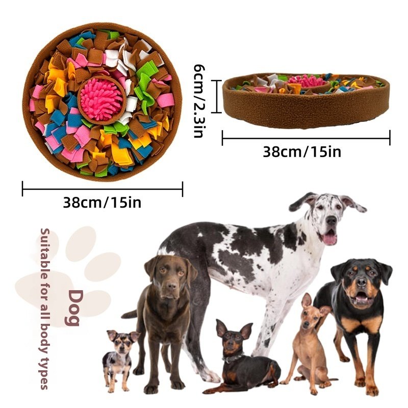 Pet Smell Puzzle Food Hiding Decompression Toy Mat